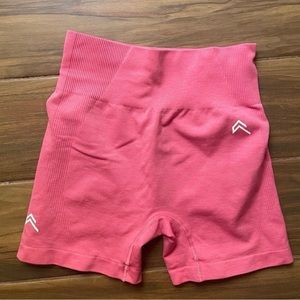 Oner active pink guava high waisted gym shorts women’s ladies size M